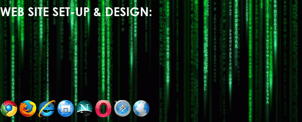 WEB SITE SET-UP & DESIGN: Combining high quality design with applications such as Macromedias Dreamweaver and Flash programmes for final construction and output. Waingroove designs is able to offer everything...